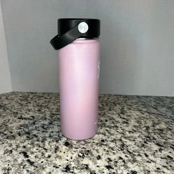 Hydro Flask Wide Mouth 18 oz. Tempshield Insulation Pink Reusable Water Bottle - Picture 4 of 8